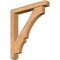 Ekena Millwork Balboa Craftsman Smooth Bracket w/ Offset Brace, Western Red Cedar, 5 1/2"W x 36"D x 40"H BKT0604X36X40BOA04SWR - alternate 1